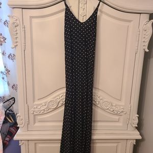 Old Navy Polka Dot Maxi Dress Size Large